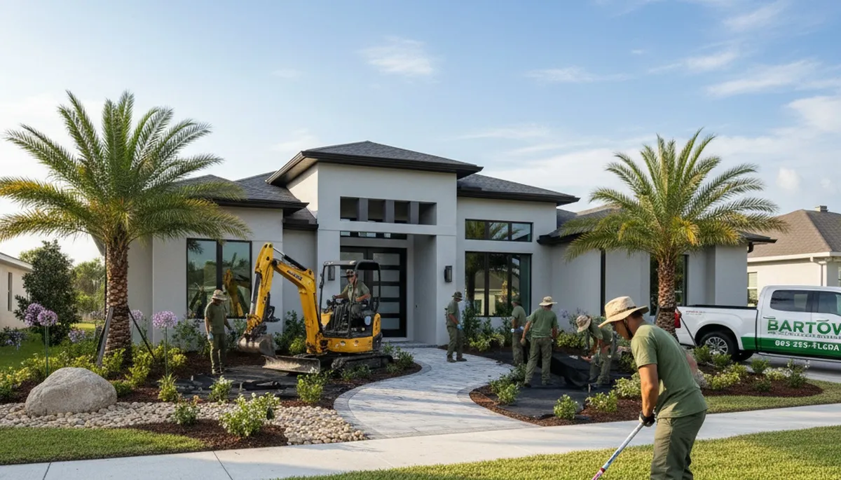 Landscaping services in Lakeland, FL for lawn care and yard maintenance