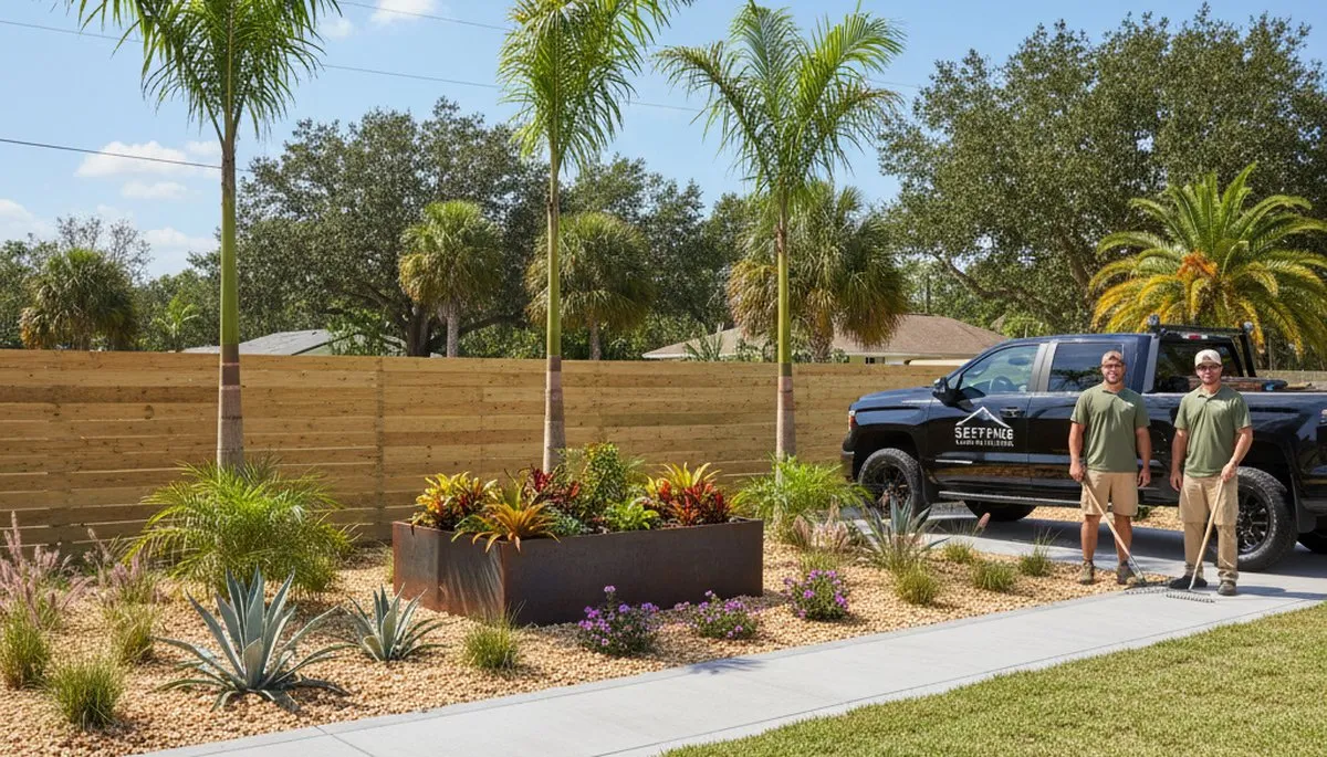 Landscaping service in Lakeland, FL for residential lawn care and property maintenance